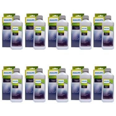 Imagem de Kit 10 Descalcificante P/ Máquinas Café Philips Saeco 250ml