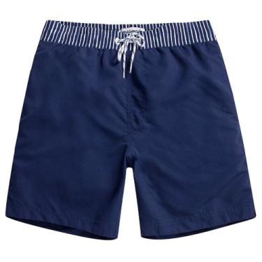 Imagem de Calções de banho magic Quick Dry Swim Shorts para homens Navy XS - maa