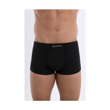 Imagem de Cueca Sunga Micromodal sem Costura Lupo 656-001, 9990, Preto, G - mane