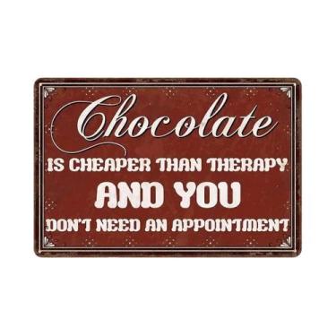 Imagem de Placas De Metal Vintage Com Tema De Chocolates, Placa De Parede De Fer
