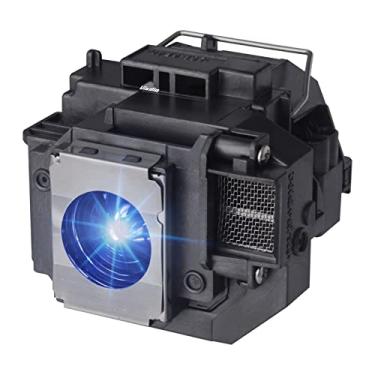 Imagem de Woprolight Lâmpada de substituição para projetor ELP LP58 com caixa para projetor Epson