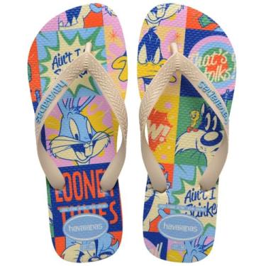Imagem de Chinelo Havaianas Top Warner Perna Longa Frajoja Tamanho 35-36
