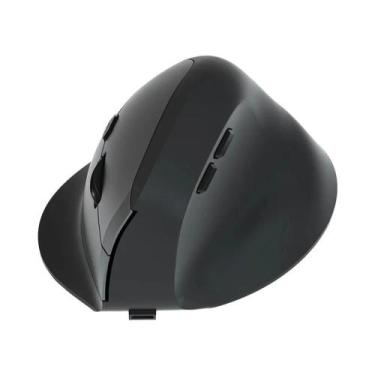 Imagem de Mouse Vertical Ergonômico Bluetooth Sem Fio 2.4G Óptico Com 3 DPI Ajus
