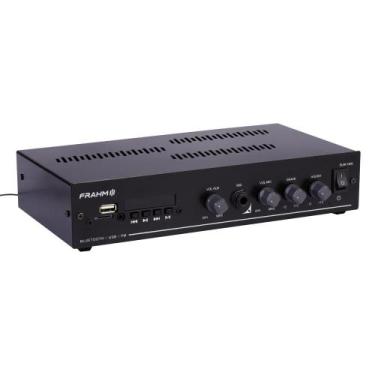 Imagem de Amplificador Receiver Frahm Slim 1800 G5 60w Rms 1 Canal Para Até 12 c