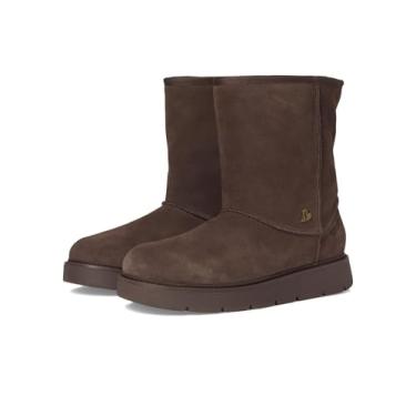 Imagem de Skechers Keepsakes Bota feminina confortável de cano médio sem cadarço, Chocolate, 38