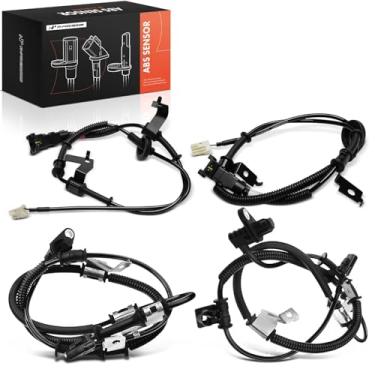 Imagem de A-Premium Sensor de velocidade da roda ABS dianteiro e traseiro 4 peças compatível com modelos Kia - Soul 2010 2011 2012 2013