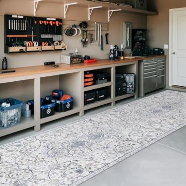 Imagem de KEYDOL [Tapete de impressão Boho sem tecido] Tapete de vinil de 5 x 25 cm