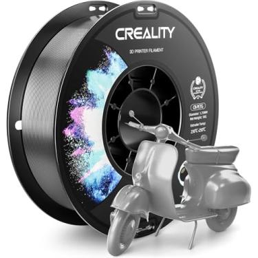 Imagem de CR PETG, cinza, filamento CREALITY PETG Filamento de impressora 3D de 1,75 mm, carretel enrolado perfeitamente de 1 kg, precisão dimensional ± 0,03 mm, excelente resistência, serve para a maioria das