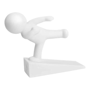 Imagem de Wswqop Batente de porta fofo, suporte de porta, portas antiderrapantes, protege seus pisos, cunha decorativa para batente de porta para residências e, Style C