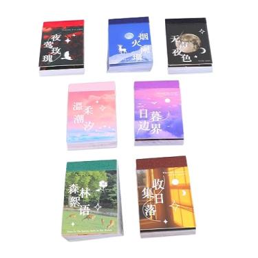 Imagem de RiToEasysports Adesivos de Scrapbook Vintage à Prova D'água 7 Conjuntos 350 Folhas Adesivos de de Planejamento Decorativo para Arte Mista, Projetos Escolares [acabamento fosco]