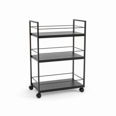 Imagem de Carrinho De Bebidas Barzinho Adega Estilo Industrial N1 - Automac Deco