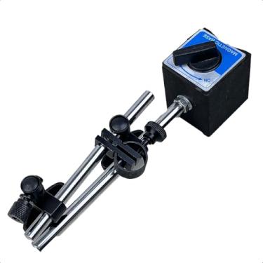 Imagem de Base Magnética Articulada para Relógio Comparador – Fixação Segura, Força 60kgf, Braço 190mm - Feron