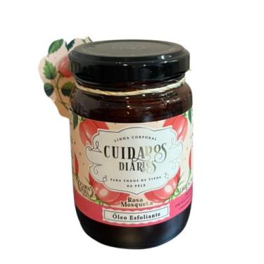Imagem de Oleo esfoliante de rosa mosqueta - cuidados diarios 180g novo - Flora 