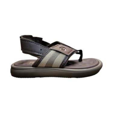 Imagem de Sandália Infantil De Dedo Cartago Mini Menino Com Solado Em EVA Macio 