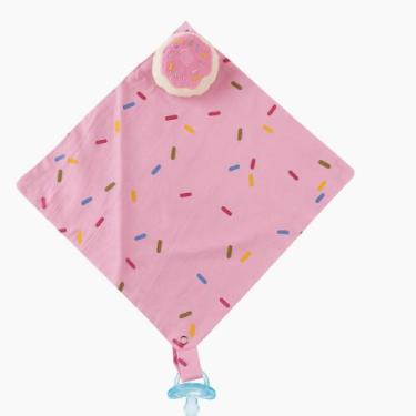 Imagem de Naninha com Prendedor de Chupeta Bichinho Pelúcia Bebê Menina Menino -