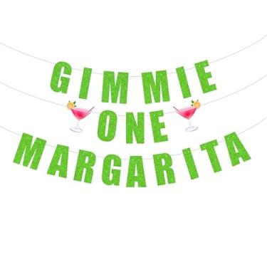 Imagem de Faixa Gimmie one Margarita pré-amarrada - Margarita Bachelorette Party Theme Decorations, Moomoo e Margaritas, Margarita 21st 25th 30th Birthday Party Decorations, Mexico Feisra Bachelorette Decor