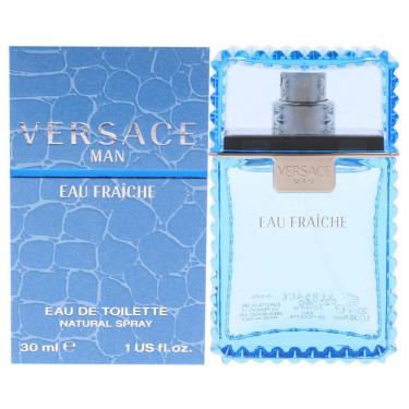 Imagem de Perfume Versace Man Eau Fraiche para homens, pacote com 2