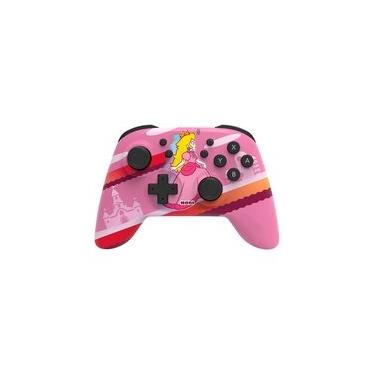 Imagem de Controle Sem Fio HORI Horipad Peach, Bluetooth, para Nintendo Switch - NSW-360U