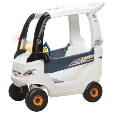 Imagem de Carro de Passeio Infantil com Efeitos Sonoros para Crianças de até 22 Kg, Little Tikes, Branco