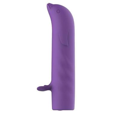 Imagem de Vibrador Golfinho de Ponto G Recarregável Tina com 12 Modos de Vibraçã