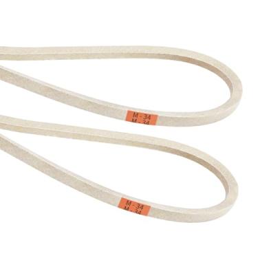 Imagem de FOCMKEAS 2 peças de correia de máquina de costura industrial M34 perímetro interno 86 cm Triângulo de borracha V-Belt Treadle Cintos de substituição para máquinas de costura para sistemas de