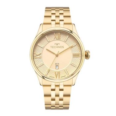 Imagem de Relógio Technos Masculino Ref: 2115uav/1x Classic Dourado