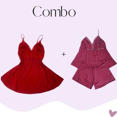 Imagem de Combo com 1 Juliane e 1 Valkíria Plus Size do 48 ao 54 - Orquídea Ling