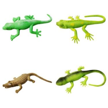 Imagem de Fidgetoy fofy répteis estica e puxa sortidos - dm toys dmt5992
