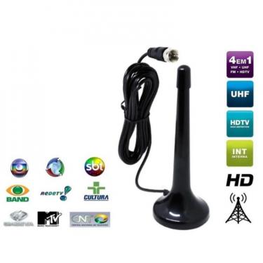 Imagem de Antena Digital Mini HD Slin Sinal Digital. 360º de recepcao Alta Qualidade