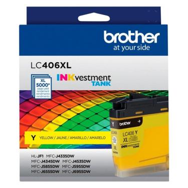 Imagem de Cartucho Brother LC406XLYS amarelo 5000 páginas