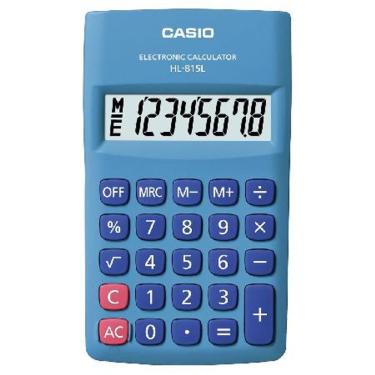 Imagem de Calculadora De Bolso 8 Digitos Hl-815l-bu-s Azul