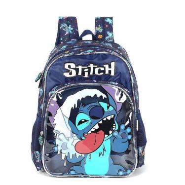 Imagem de Mochila de Costas Luxcel Stitch Crazy Azul-Masculino