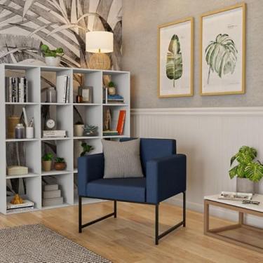 Imagem de Poltrona Simone Azul Marinho