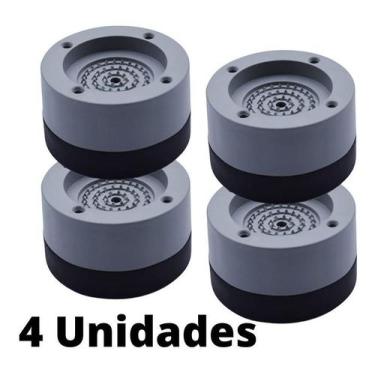 Imagem de Pé Nivelador Máquina de Lavar Pezinho de Geladeira Fogão 4pç - TJ Drop