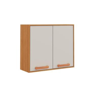 Imagem de Armário Aéreo De Cozinha Itatiaia 2 Portas Off White Nápoles