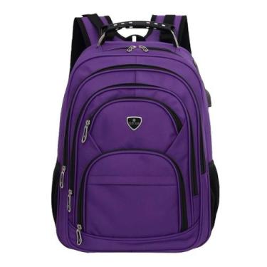 Imagem de Mochila Resistente Masculina Feminina Ótima Trabalho Viagem