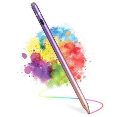 Imagem de Caneta Stylus para tela sensível ao toque – Caneta Stylus de ponta ultrafina de 1,5 mm para iPad Pro, Air | Tampa magnética | Bateria 12H | Sem Bluetooth | Compatível com iPhone, Android, Chromebook