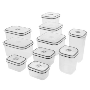 Imagem de Conjunto Potes Hermético Polipropileno Electrolux 10 Peças