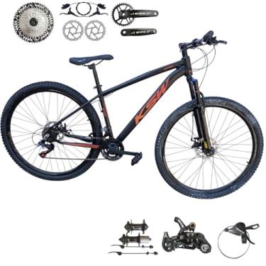 Imagem de Bicicleta Aro 29 Ksw Xlt 12 Velocidades Freio Hidraulico (PRETO/VERMELHO, 19)