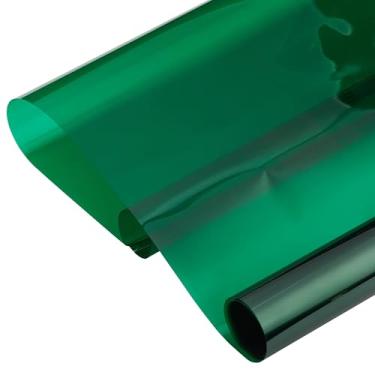 Imagem de AuMoHall Película transparente colorida para janela de privacidade diurna para casa e escritório, controle de calor anti-UV, película blackout com bloqueio solar para decoração de janelas em casa (50