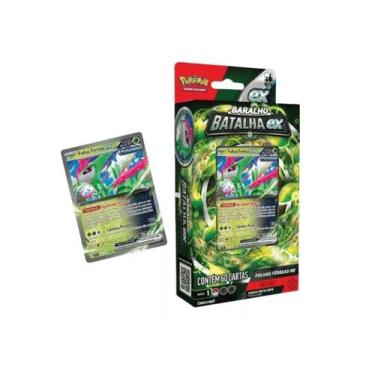 Imagem de Pokémon Baralho Ex Folhas Férreas 60 Cartas - Copag