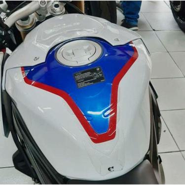 Imagem de Protetor De Tanque Adesivo Moto Cg Twister Cb Factor Fazer Gsx-S Transparente Neutro Transparente