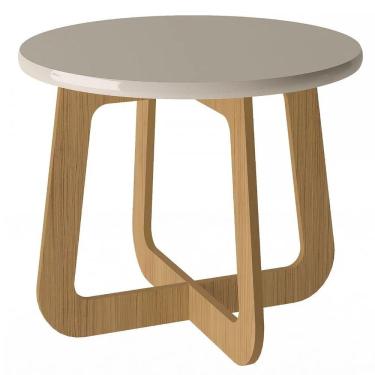 Imagem de Mesa De Centro Jasmin 100% Mdf Off White / Carvalho