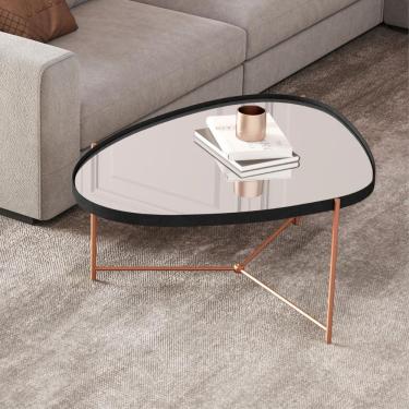 Imagem de Mesa Centro De Sala Kingston Preto Bronze