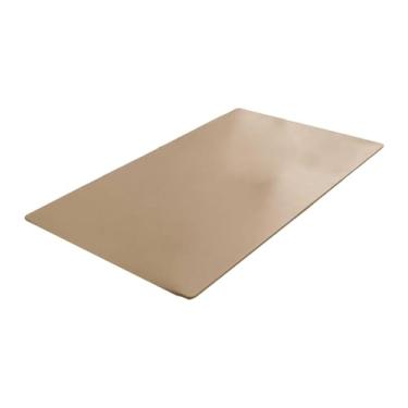 Imagem de Fxzqgnh Toalha de Mesa Retangular em PU com Borda Elástica, Ao Calor, Ideal para Casamentos, Café Leve, 70cm X 130cm