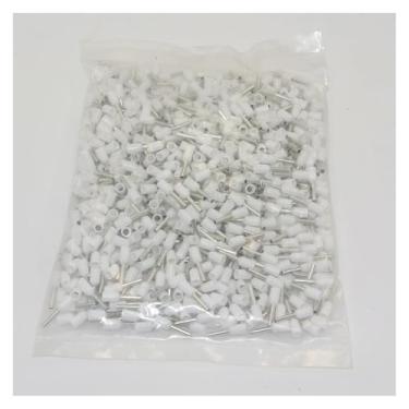 Imagem de 1000 peças E0508 E7508 E1008 E1508 E2508 E4009 Terminal de crimpagem elétrica (branco, E1008)