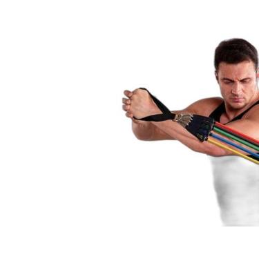 Imagem de Kit Tubing Premium Extreme Elástico Extensor Carga Máxima 12 - Bravus 