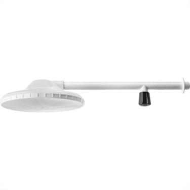 Imagem de Chuveiro Frio Completo 8''Herc Branco Com Registro 2353, Branco