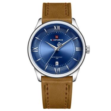 Imagem de Relógio Masculino Design Simples Casual Esportivo à Prova D água Azul