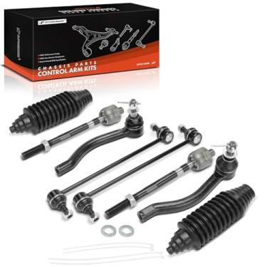 Imagem de A-Premium Conjunto Premium Com 8 Barras Estabilizadoras Dianteiras, Barra Estabilizadora Interna E Externa, Coifa De Cremalheira Pinhão, Compatível Nissan Maxima 2009-2014